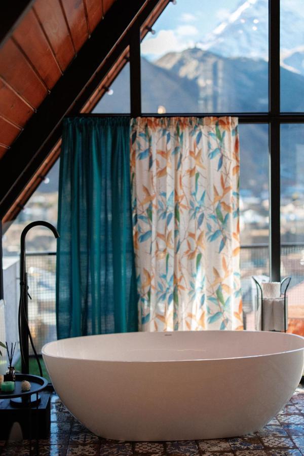 Cottage Veranda คัซเบกี ภายนอก รูปภาพ